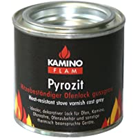 Los mejores  - Kamino-Flam – Barniz líquido para chimenea (100 ml)- Pintura anticalor para estufas- hornos- barbacoas- tubos y codos de…
